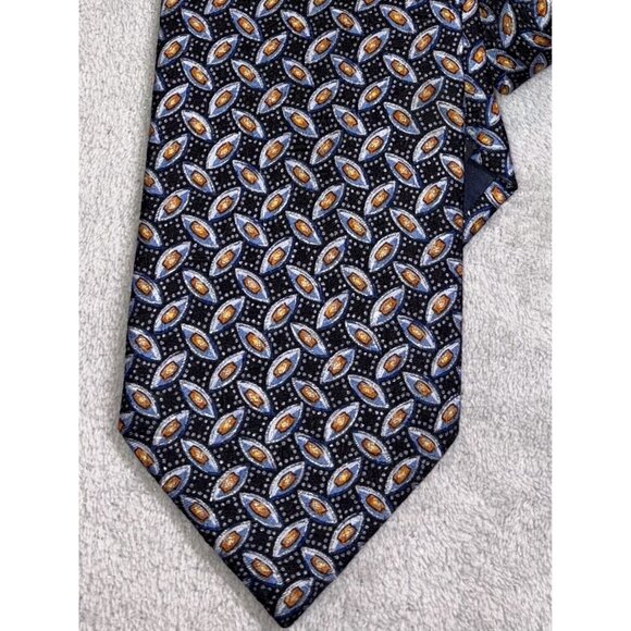 Made in Italy Necktie Ermenegildo Zegna 100%‎ Silk Gorgeous Men’s Tie - Picture 1 of 4